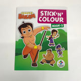 CHOTA BHEEM STICK & COLOUR BOOK