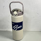 2 in 1 sipper & spout hot & cold  stainless steel motivational bottle (1200) ml