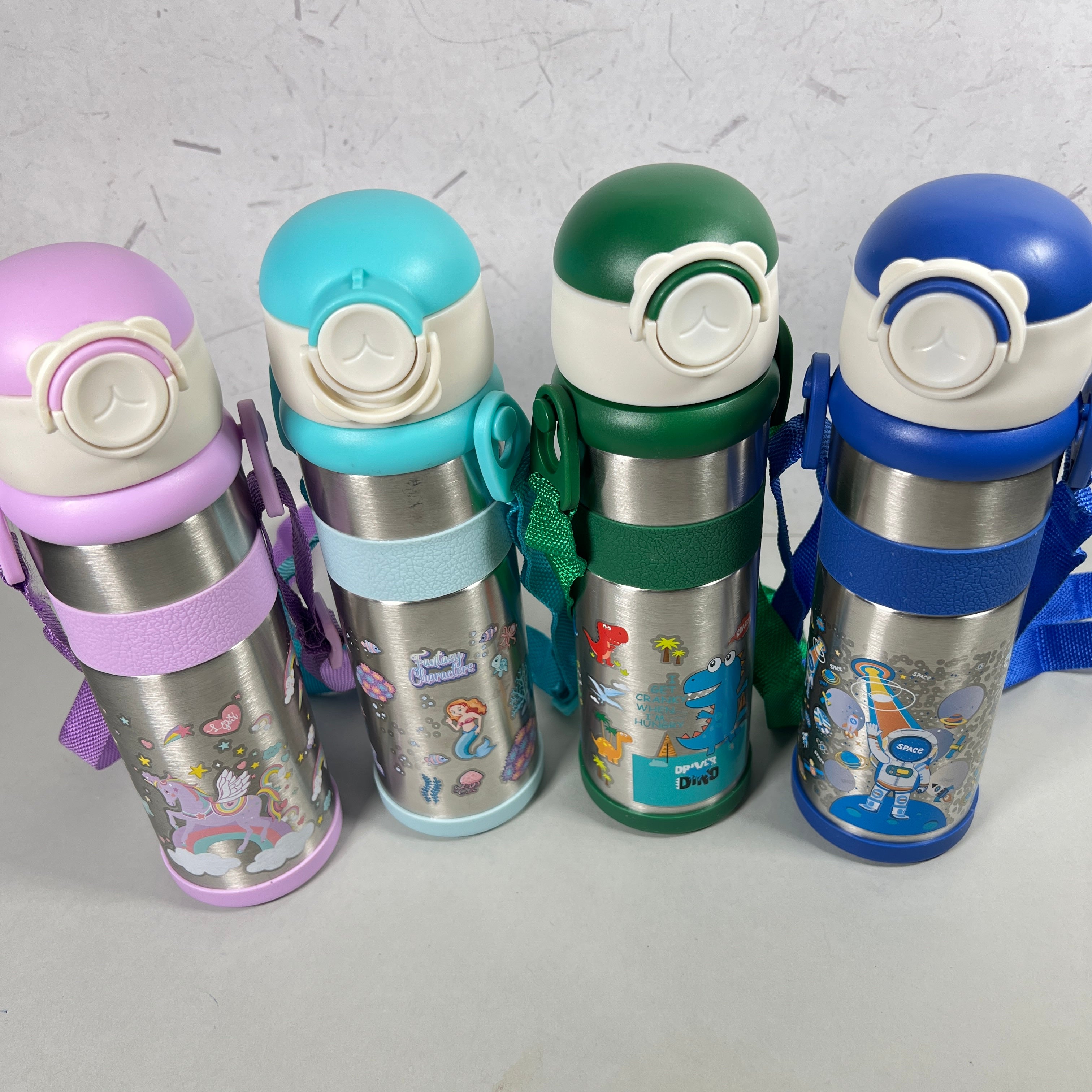 500 ml stainless steel string straw bottle – Brainwave61