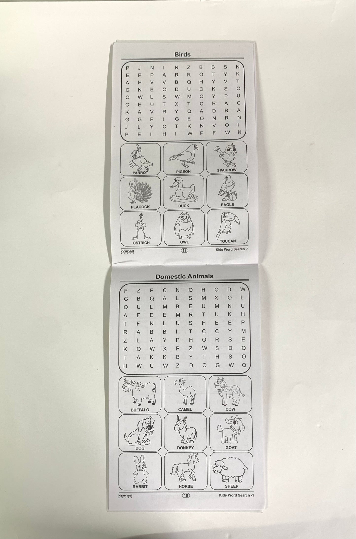 KIDS WORD SEARCH