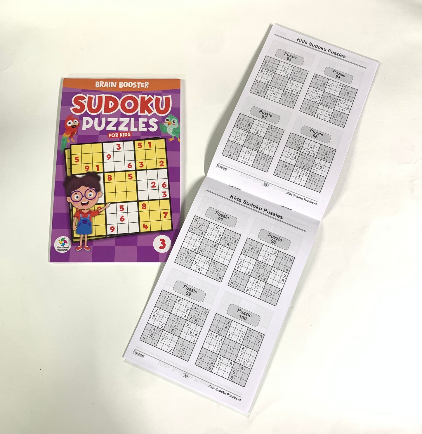 BRAIN BOOSTER - SUDOKU PUZZLES FOR KIDS