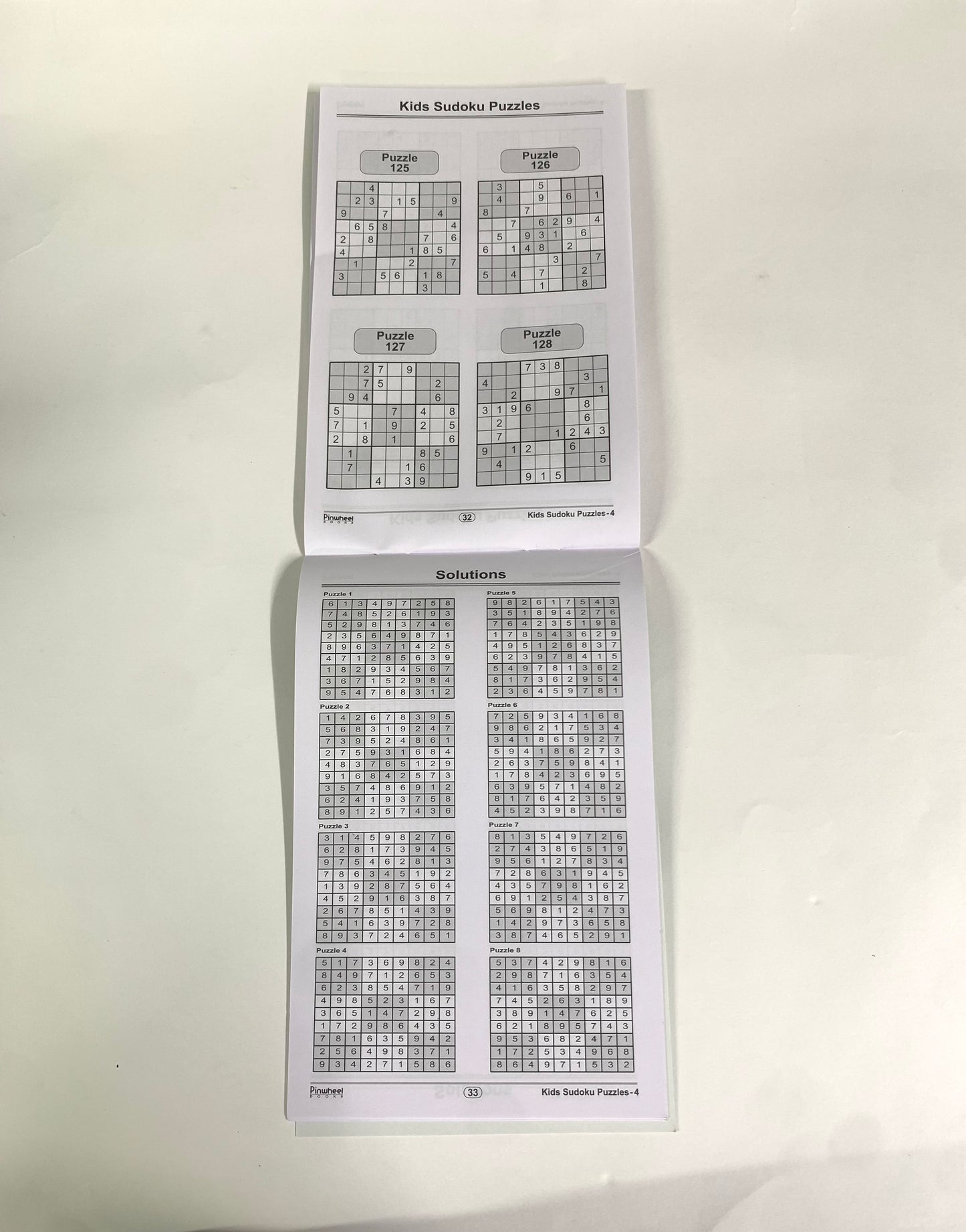 BRAIN BOOSTER - SUDOKU PUZZLES FOR KIDS