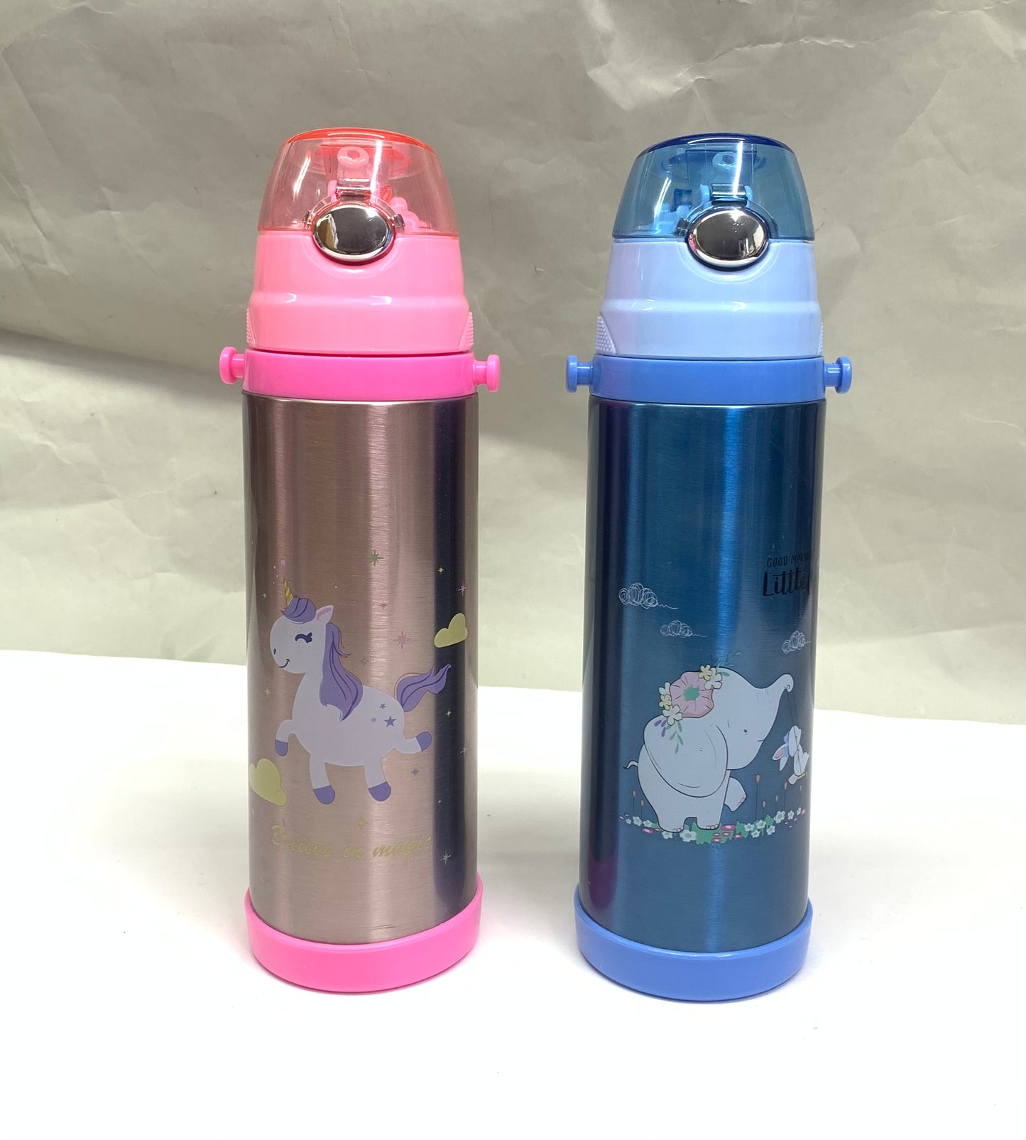 INSULATED STRAW STRING BOTTLE - 500ML