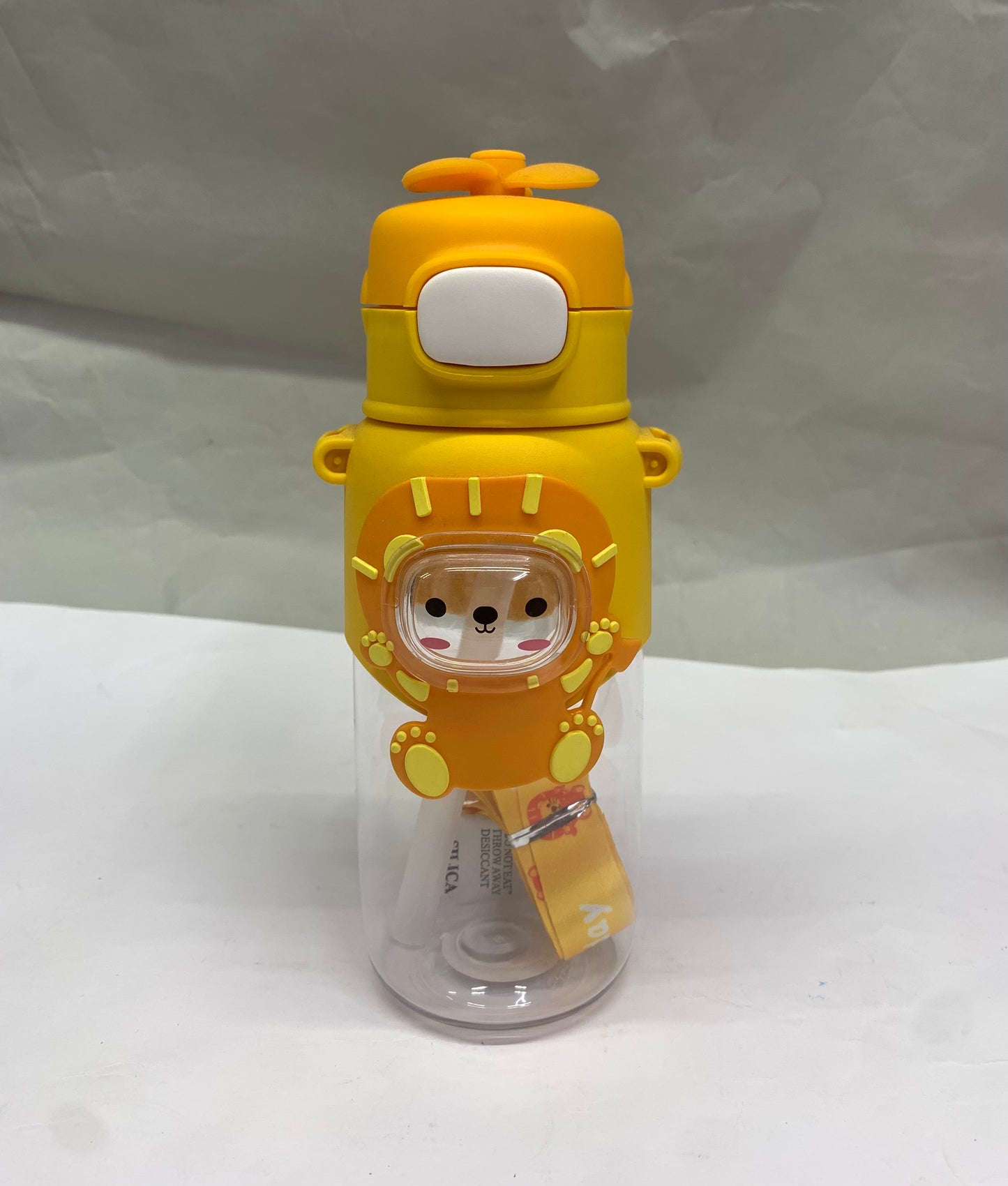 PLASTIC STRAW BOTTLE - 500ML