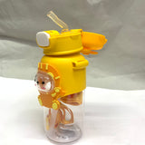 PLASTIC STRAW BOTTLE - 500ML