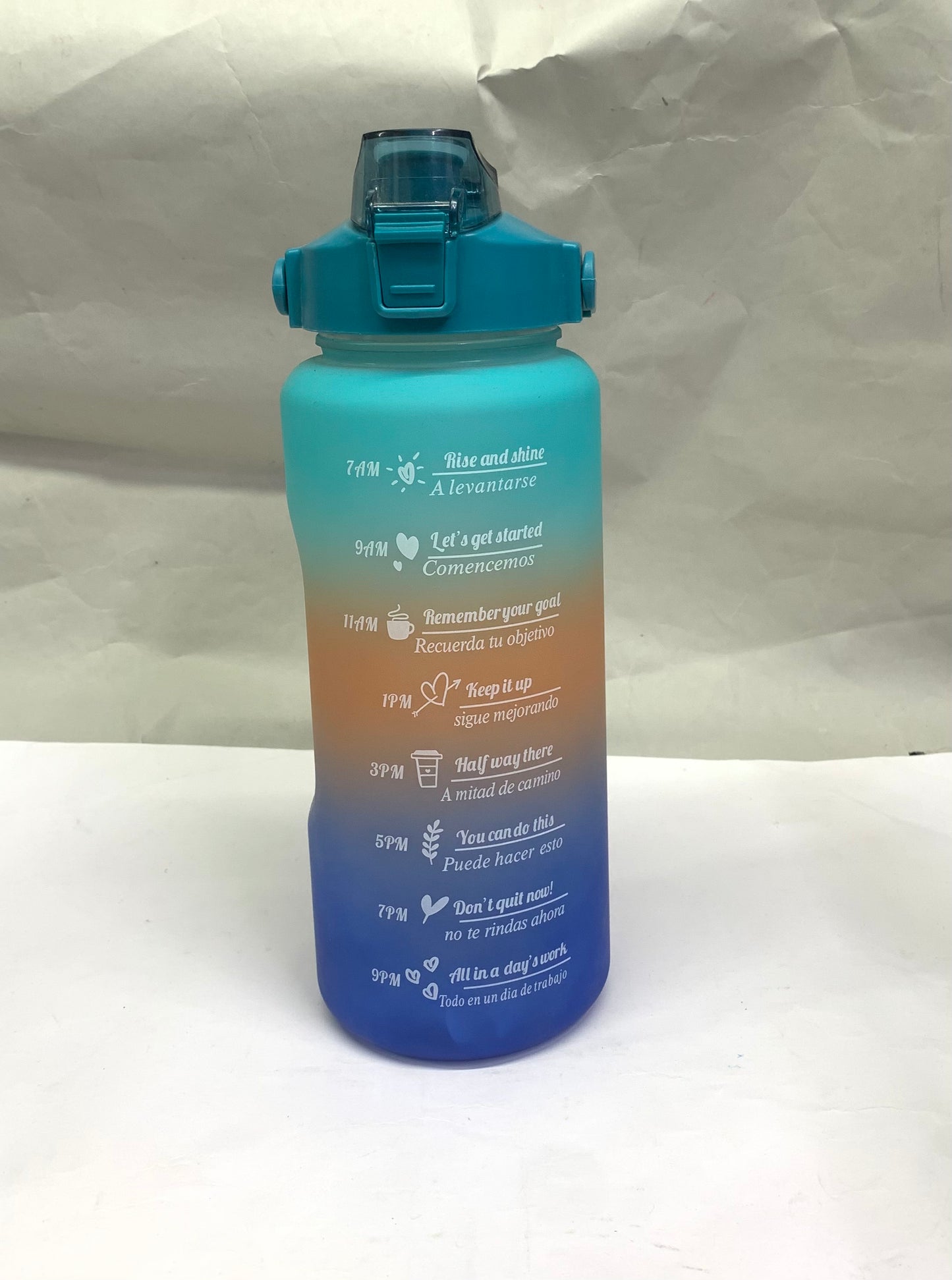 Motivational bottles set of 3 bottles