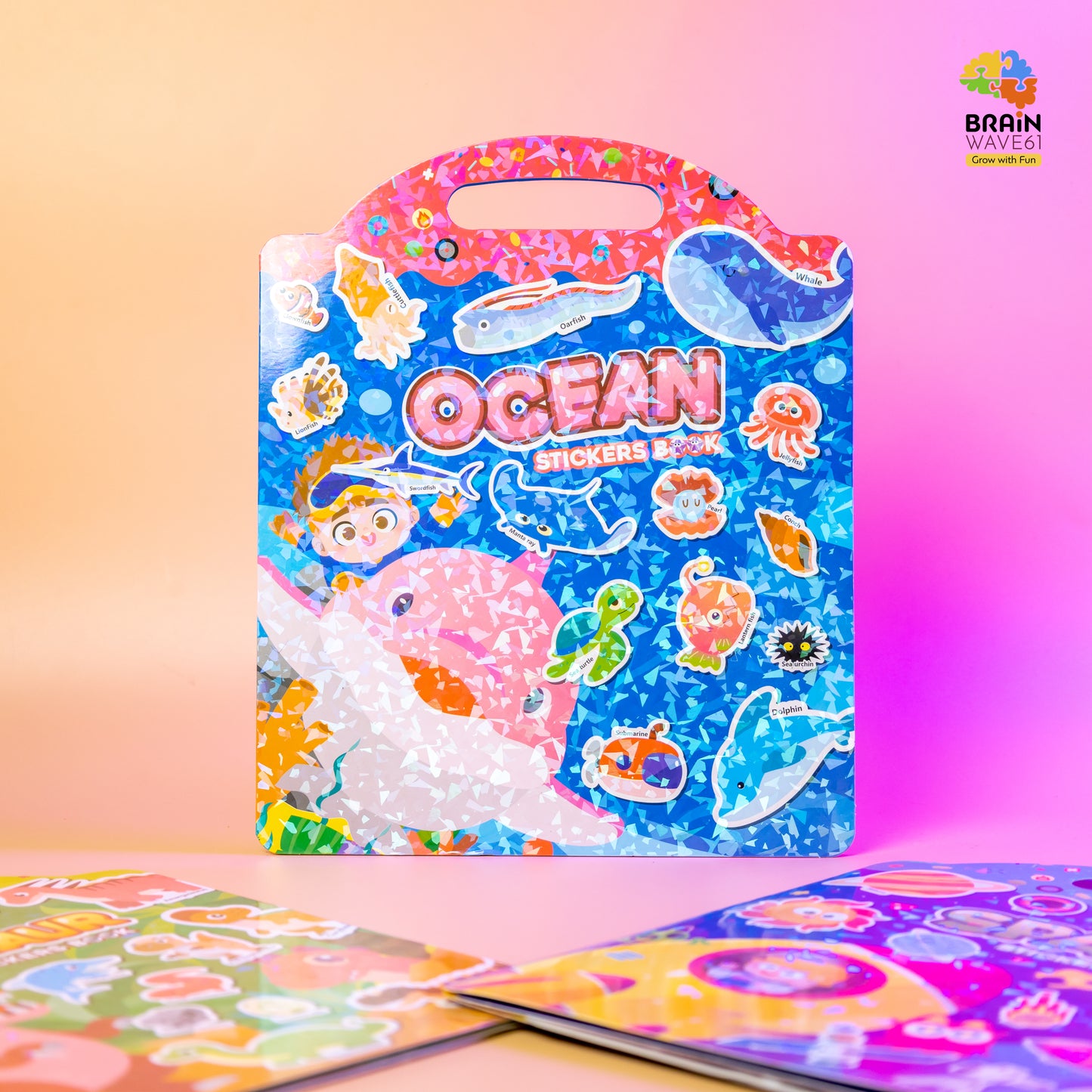 Jelly Reusable Fun Sticker Books for Kids Toddlers 1-6 Years(6 different themes)