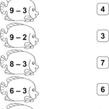 Fun And Learn Activity WORKBOOK For Kids subtraction