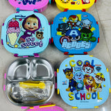 3 grid insulated & spill proof lunch box