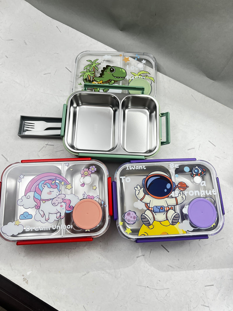 2 grid lunch box 850ml