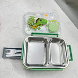 2 grid lunch box 850ml