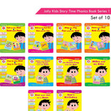Jolly Kids Story Time Phonics Book Series 1 (Set of 10)