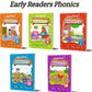 Early Readers Phonics Book For 3-5 Year Old Kids - Set of 10 Books