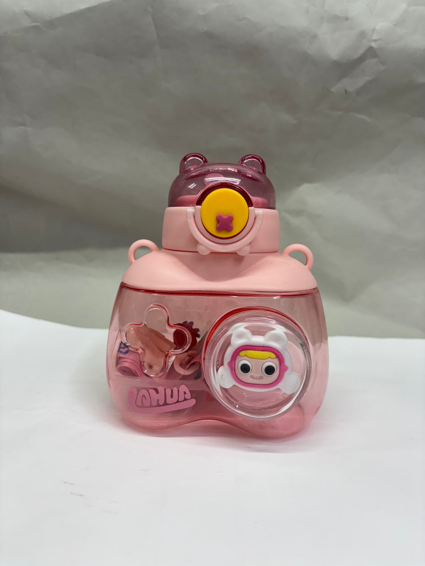 Straw BPA Free Bottle 300ml