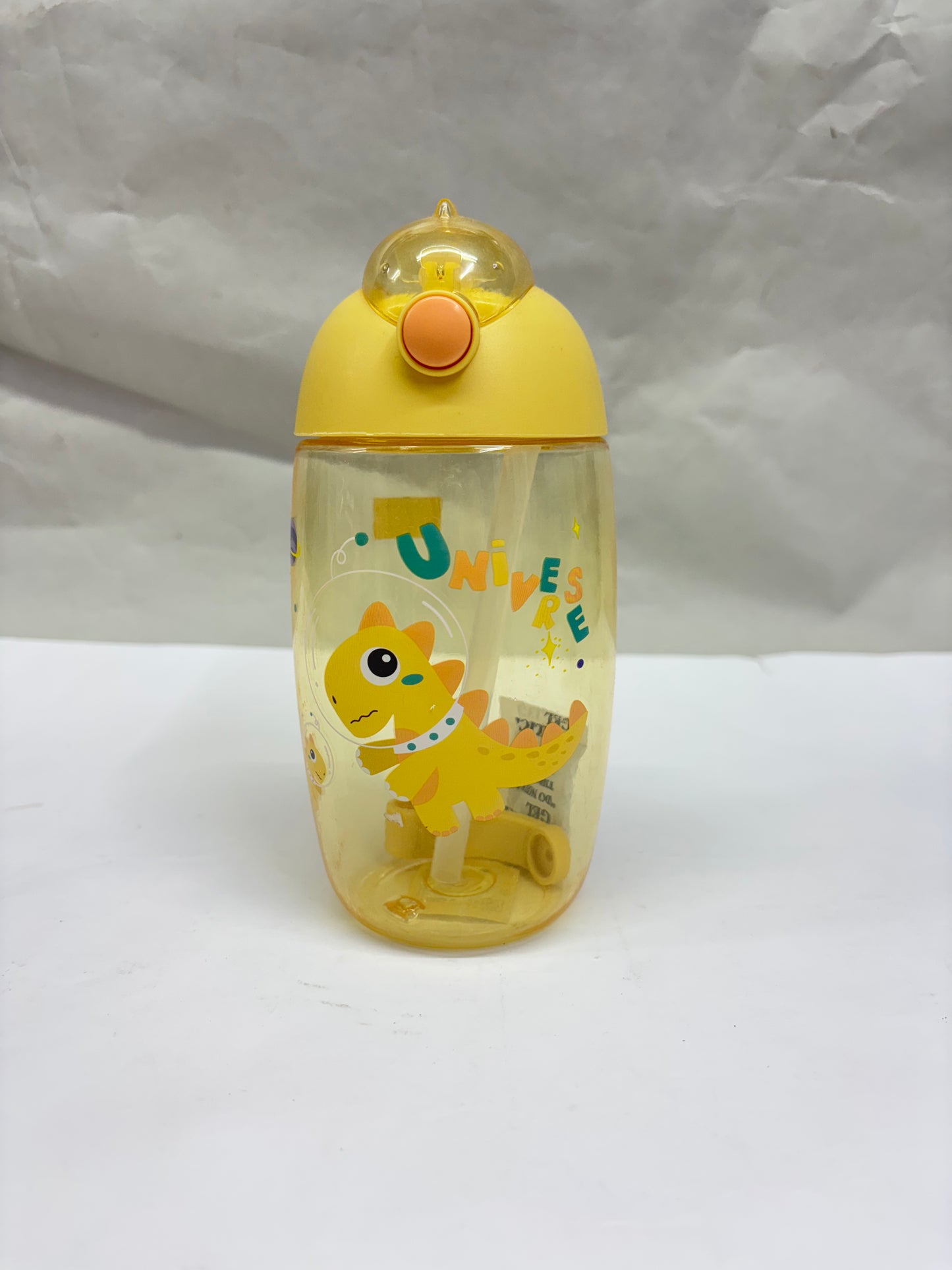 DINO STRAW  BOTTLE 300ml