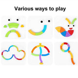 Rainbow Puzzle Blocks