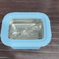 Stainless steel air tight transparent lid lunch box (4 different colour)