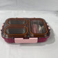 3 grid insulated leak proof lunch box( one extra lock & spoon)