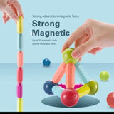 64 Pieces Magnetic Sticks