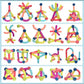 42 Pieces Magnetic Sticks