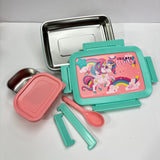 INSULATED LUNCH BOX WITH CONTAINER 550ML + 100ML