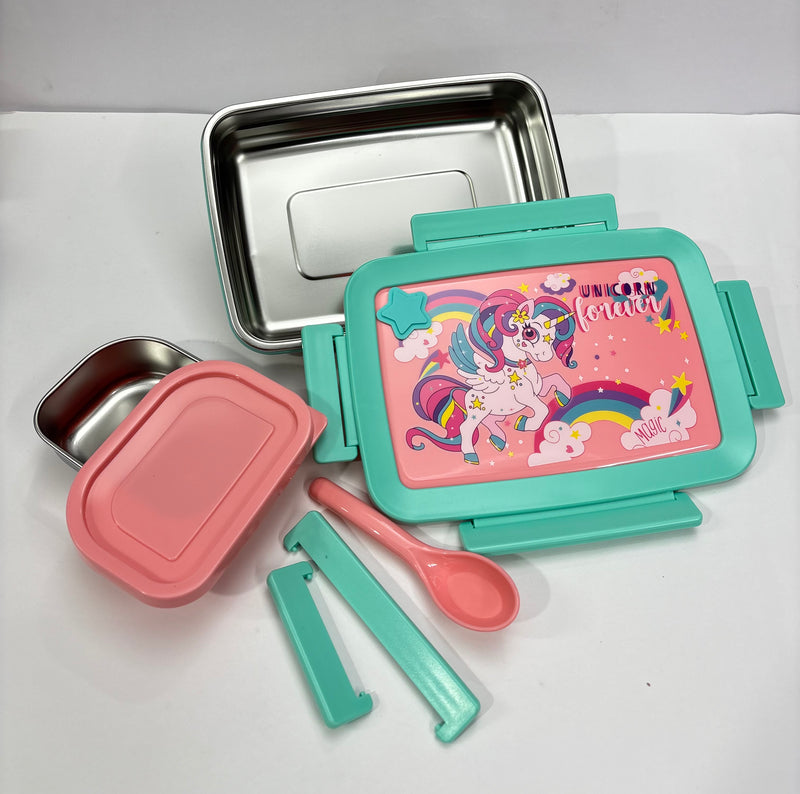 INSULATED LUNCH BOX WITH CONTAINER 550ML + 100ML