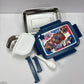 INSULATED LUNCH BOX WITH CONTAINER 550ML + 100ML