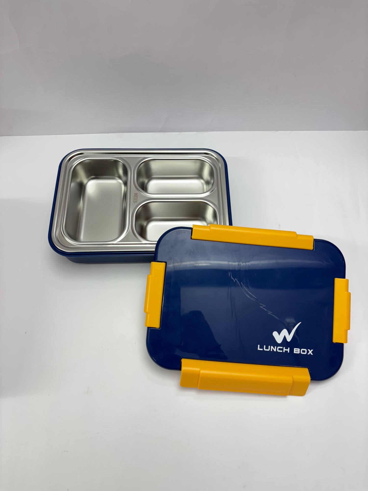 3 Compartment Stainless Steel 710ml