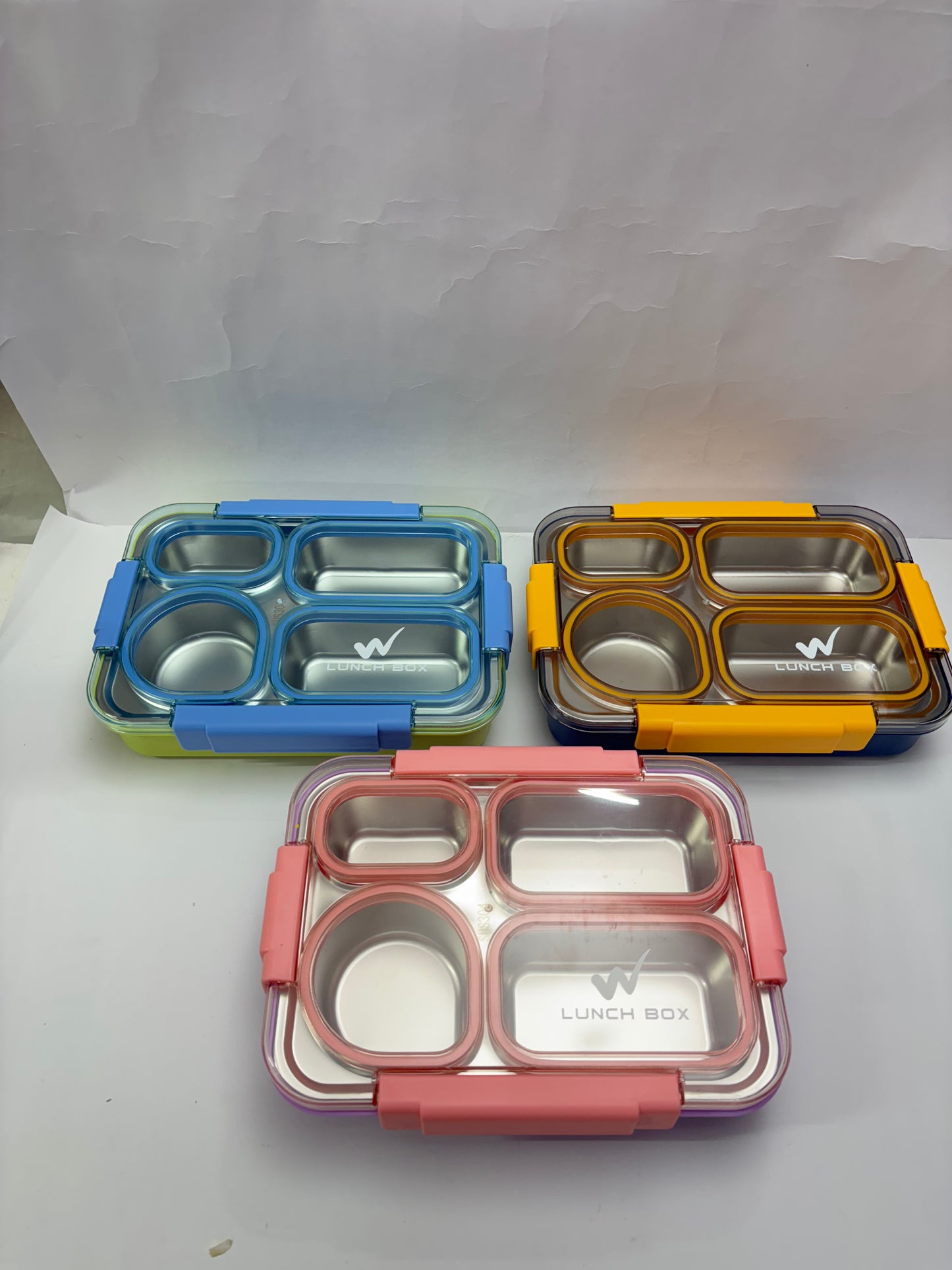 900ml Lunch box – 4 Compartments, Spill Proof
