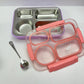 900ml Lunch box – 4 Compartments, Spill Proof
