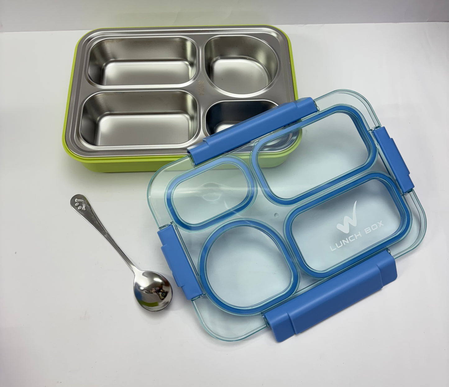 900ml Lunch box – 4 Compartments, Spill Proof