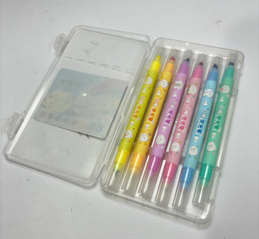 Erasable Highlighter 6 Colors