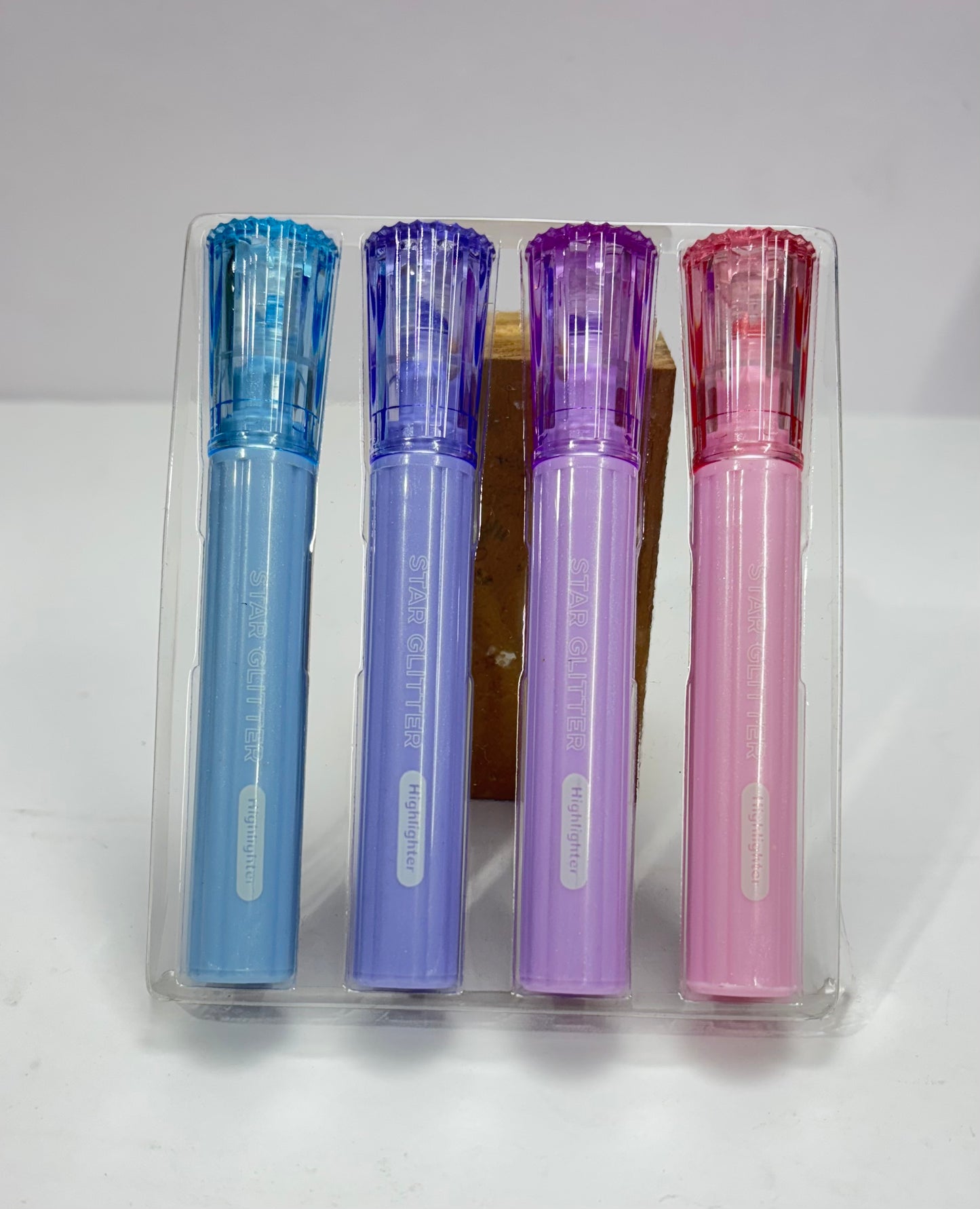 STAR GLITTER HIGHLIGHTER SET OF 4