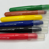 FABER CASTELL - 6 JUMBO CREAMY CRAYONS