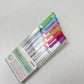 LINEAR ROLLER COLOR PEN -  6 STYLES 6 COLOURS