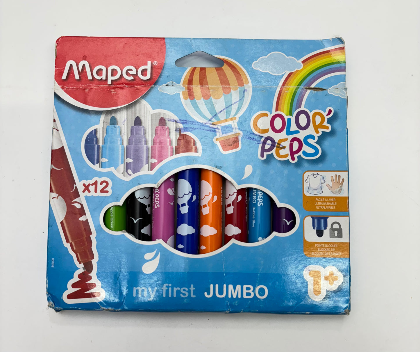 MAPED COLOR PEPS 12 COLORS