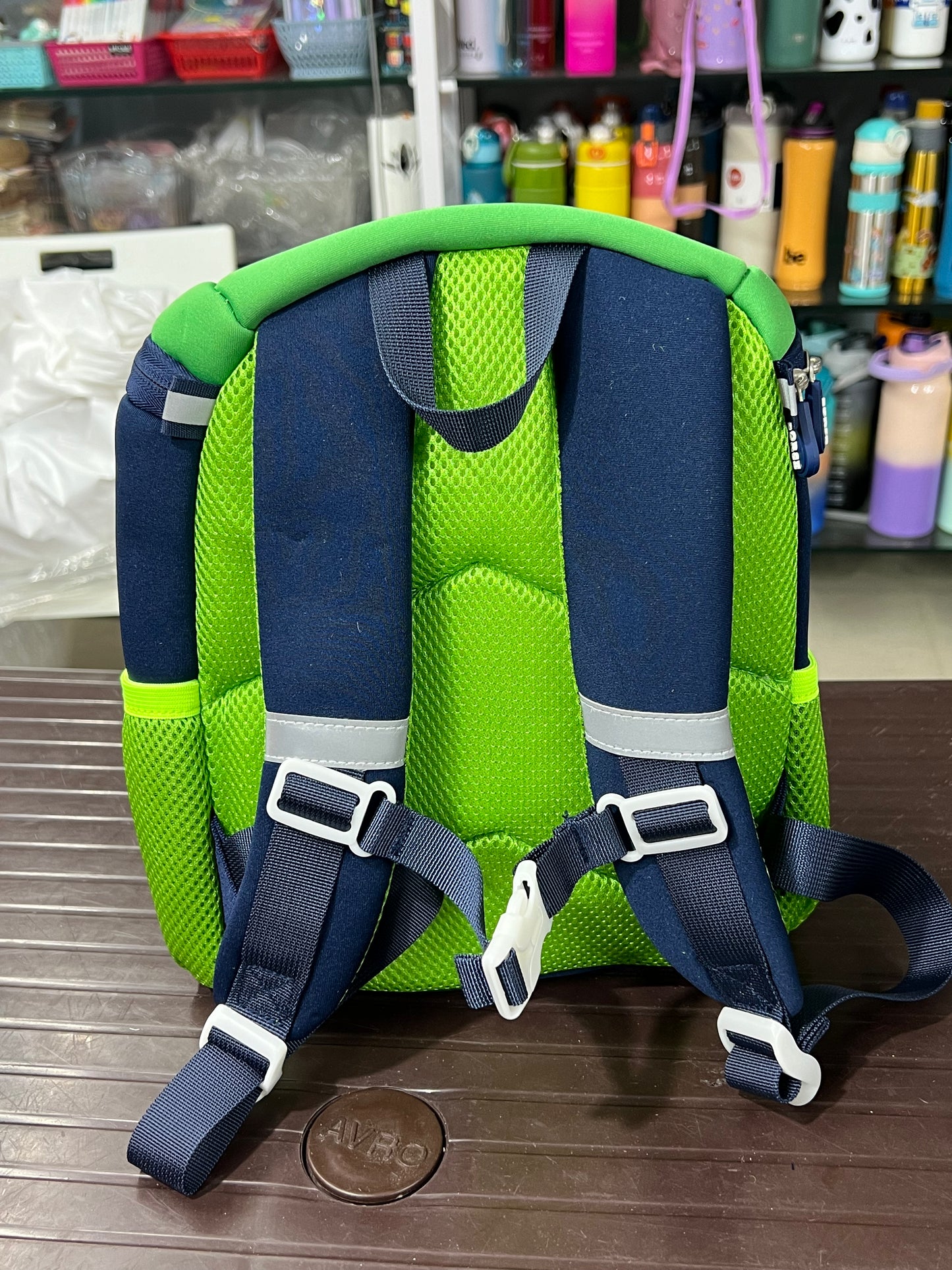 3d Dino print neoprene material bag