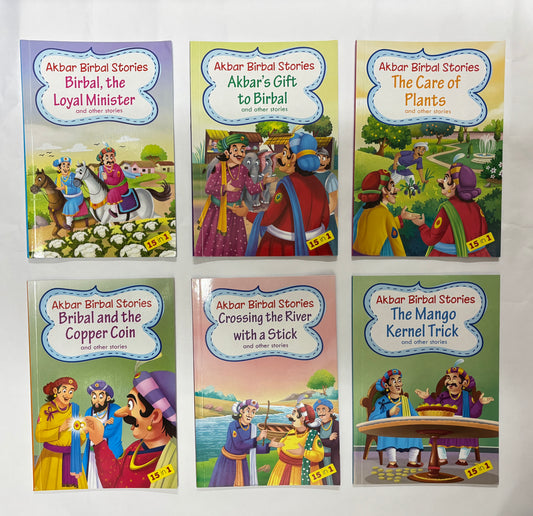 AKBAR BIRBAL STORIES 15-IN-1 STORY BOOK SET OF 6