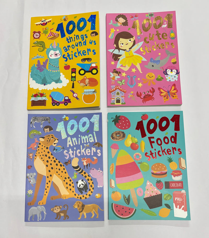 1001 STICKERS BOOK