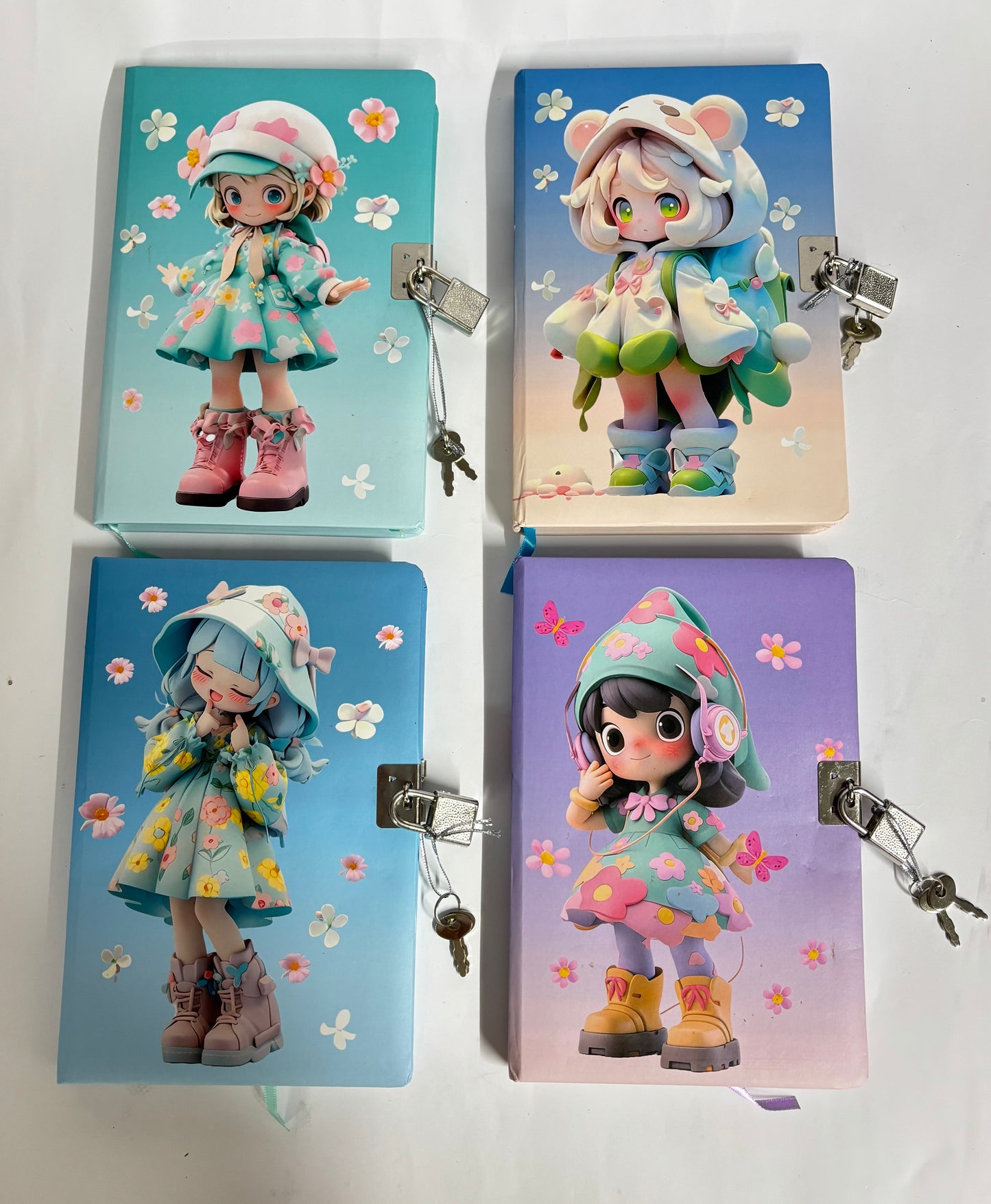 MY SECRET CUTE DIARIES WITH LOCK & KEY