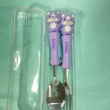 Stainless steel Kids cutlery set fork & spoon