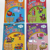 Learn Phonics For Ages 4 - 7 years (Sets of 4)