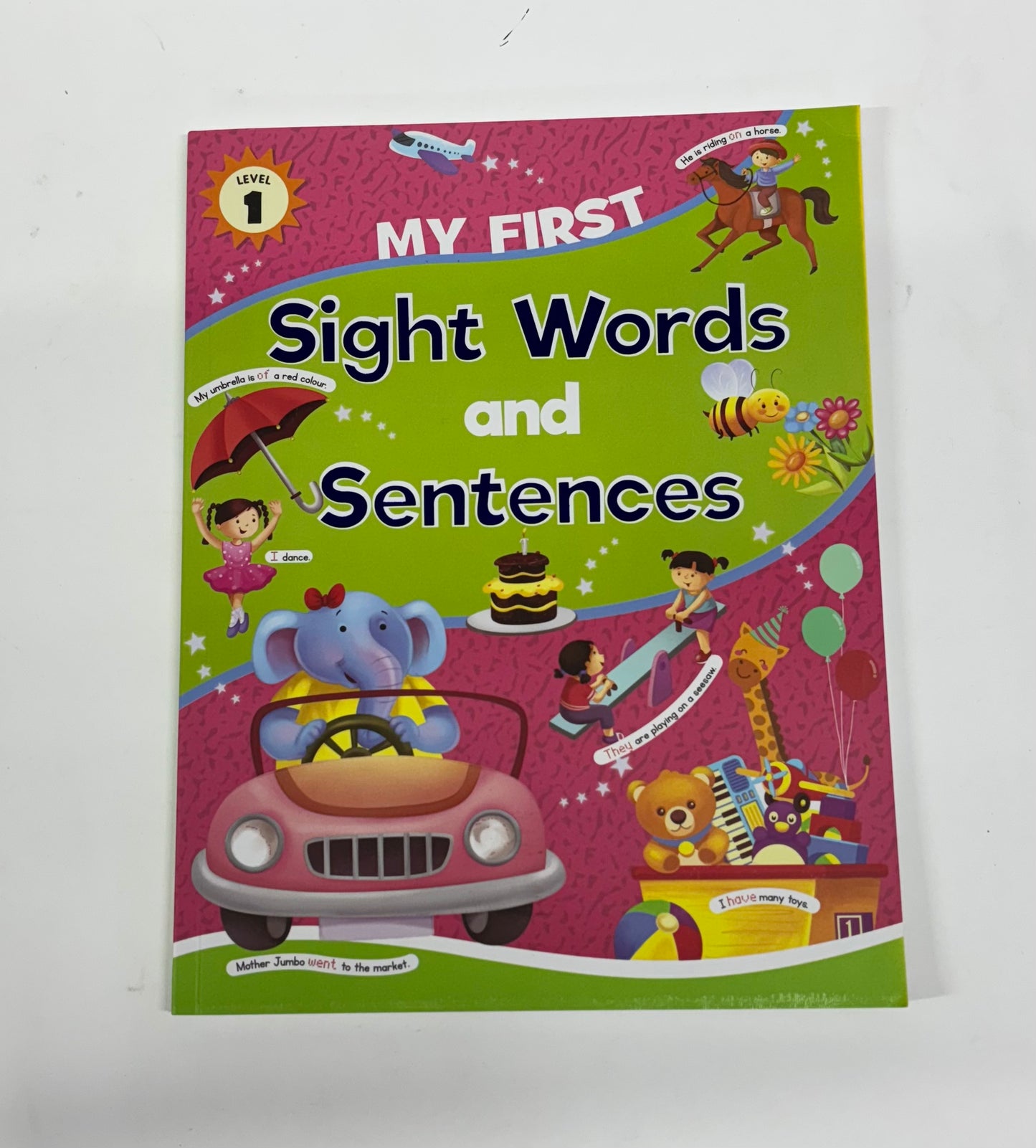 My First Sight Words & Sentences - SET OF 3 BOOKS