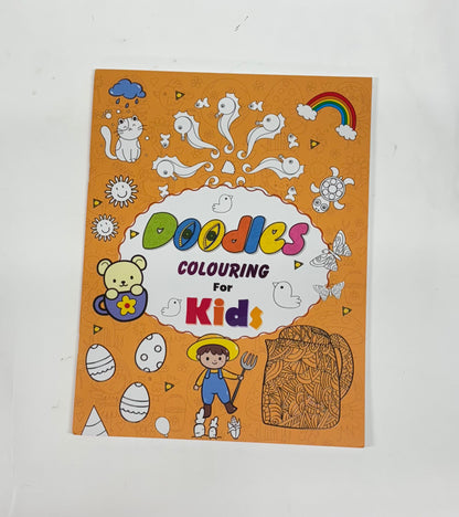 Doodles & Mandala Colouring For Kids