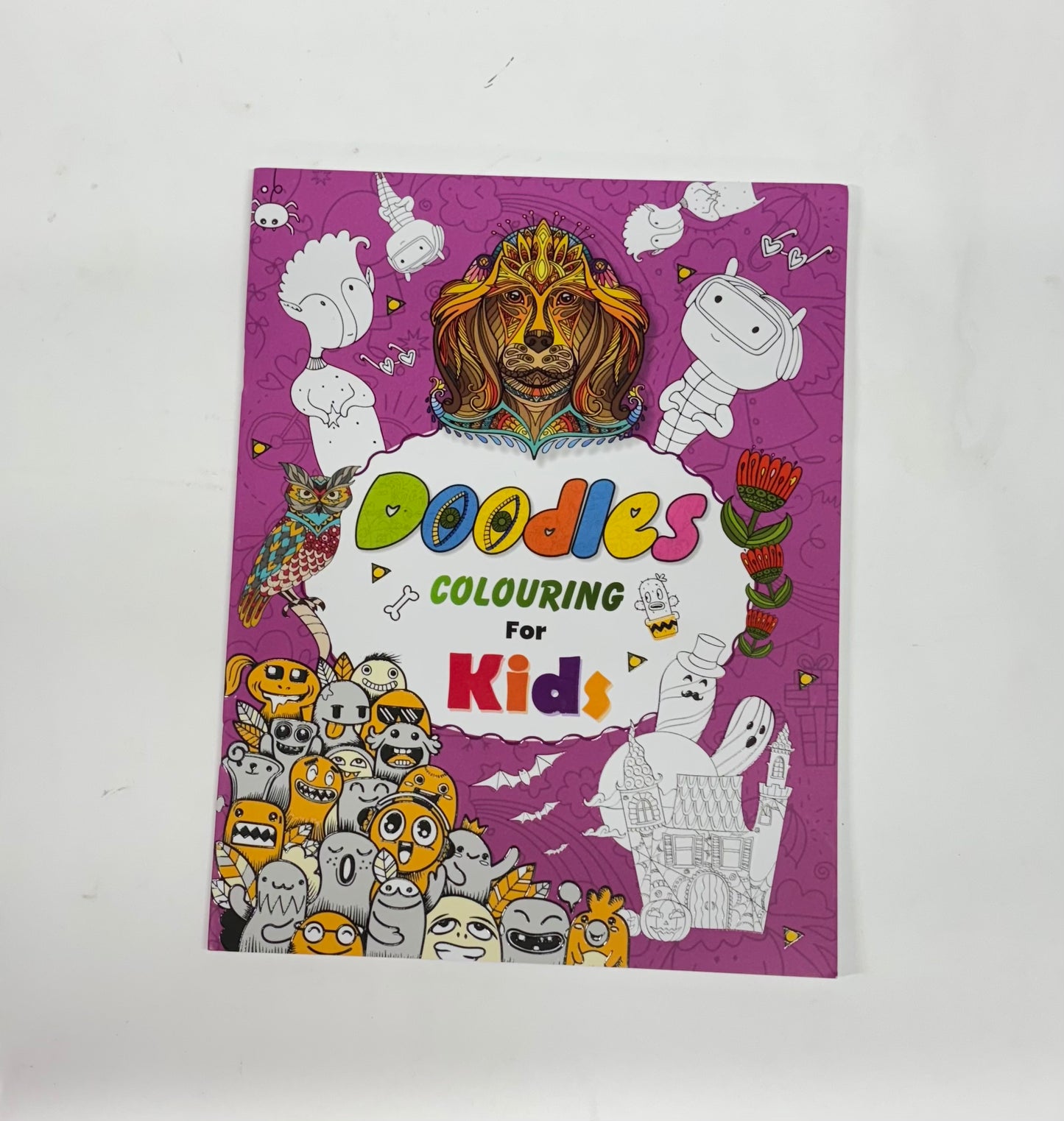 Doodles & Mandala Colouring For Kids