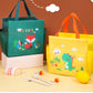 Animal cartoon print insulated lunch bag