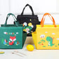 Animal cartoon print insulated lunch bag