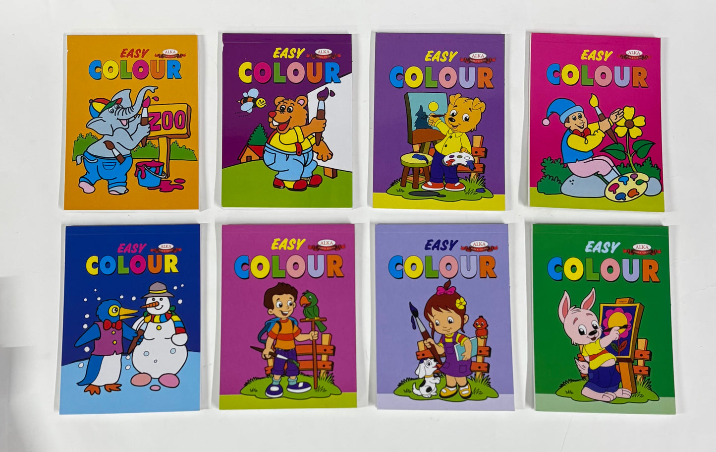 Easy Colour set of 8 books