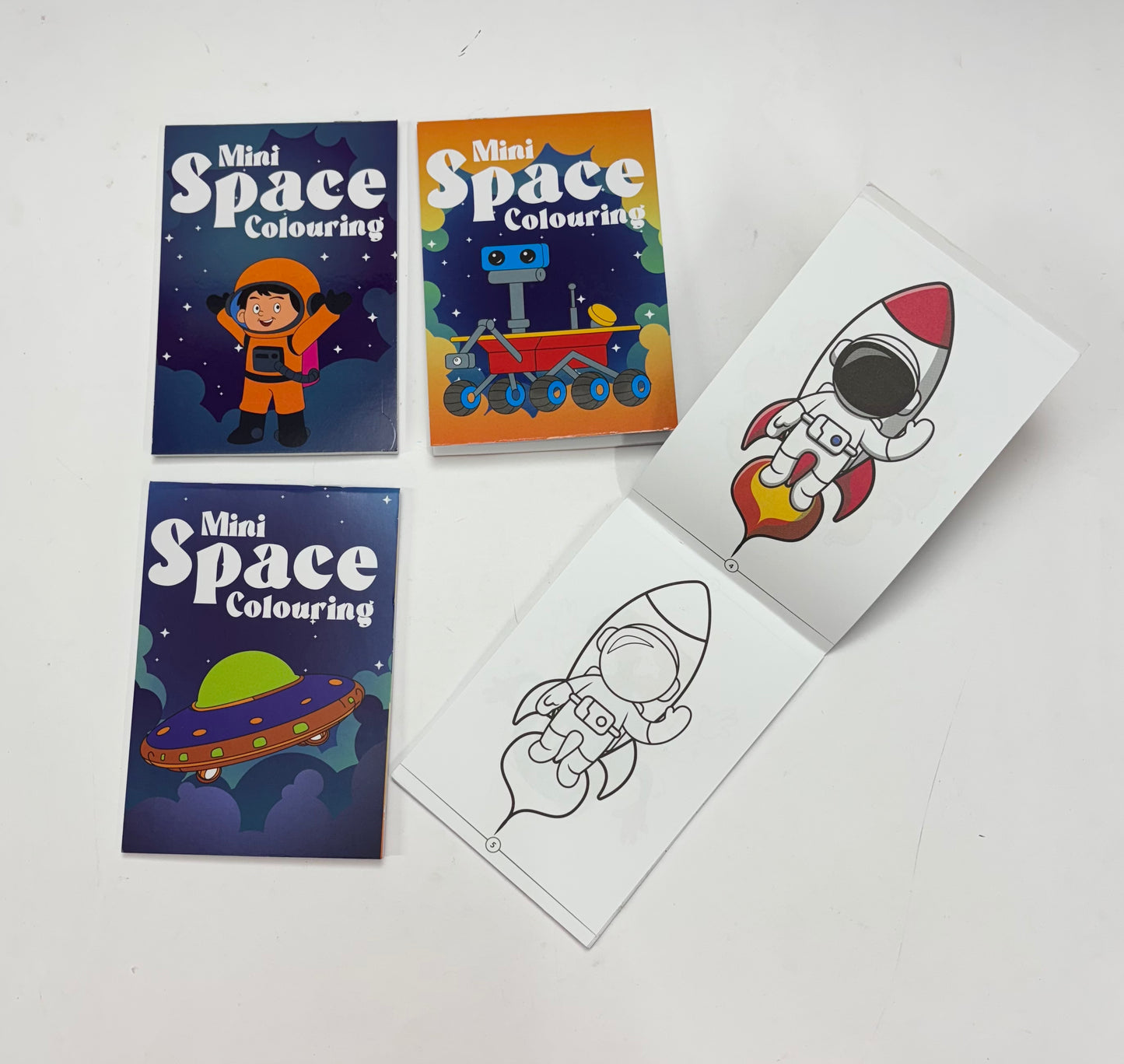 Mini Space Colouring Book