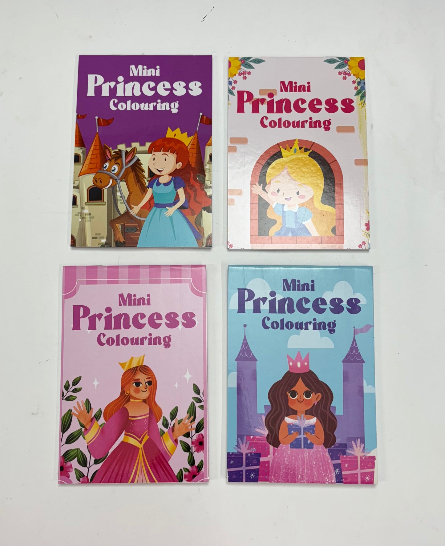 Mini Princess Colouring book